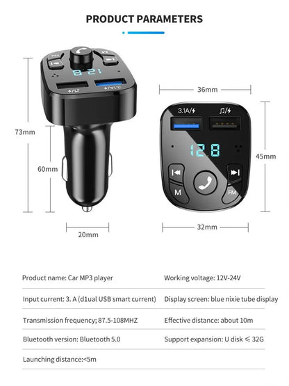 Bluetooth FM Transmitter